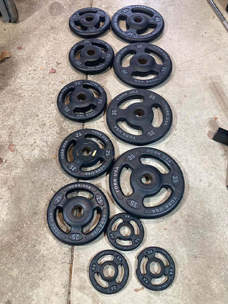 Olympic weight plates